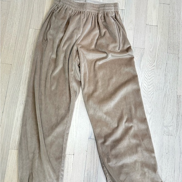 SKIMS Velour Pants small wide Leg Pull On Lounge wear - Picture 3 of 7